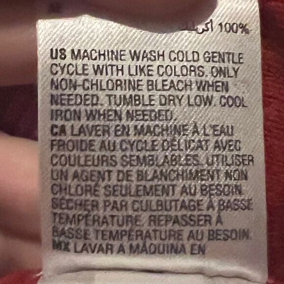 Karen Scott Petite Mock Neck Zip-Back Sweater Red Cherry PP NWT - Picture 8 of 9